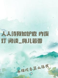人人待我如炉鼎 昨夜灯 阅读